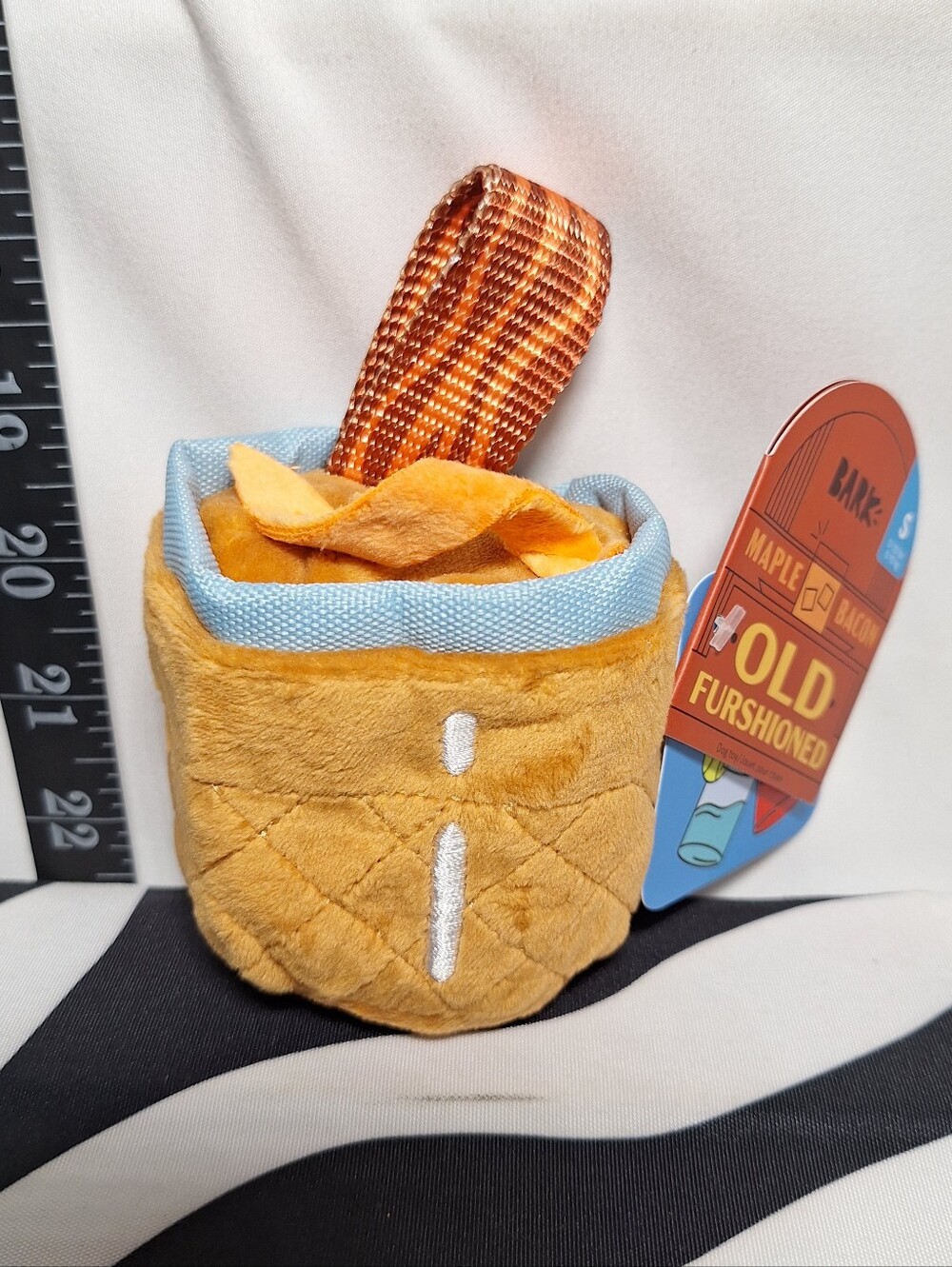 NWT Bark Maple Bacon Old Furshioned Dog Toy S